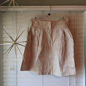 Rafaella Cream Skirt with Pockets